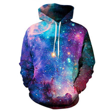 Load image into Gallery viewer, Space Galaxy Hoodies 3d Sweatshirts Men&amp;Women Hoodie Print Star Nebula Couple Tracksuit Autumn Winter Hooded Hoody Tops Clothing