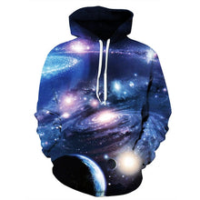 Load image into Gallery viewer, Space Galaxy Hoodies 3d Sweatshirts Men&amp;Women Hoodie Print Star Nebula Couple Tracksuit Autumn Winter Hooded Hoody Tops Clothing