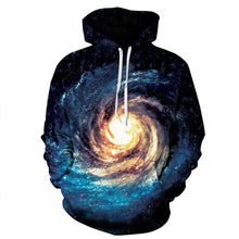 Load image into Gallery viewer, Space Galaxy Hoodies 3d Sweatshirts Men&amp;Women Hoodie Print Star Nebula Couple Tracksuit Autumn Winter Hooded Hoody Tops Clothing