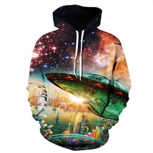 Load image into Gallery viewer, Space Galaxy Hoodies 3d Sweatshirts Men&amp;Women Hoodie Print Star Nebula Couple Tracksuit Autumn Winter Hooded Hoody Tops Clothing