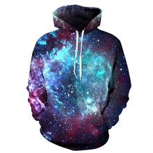 Load image into Gallery viewer, Space Galaxy Hoodies 3d Sweatshirts Men&amp;Women Hoodie Print Star Nebula Couple Tracksuit Autumn Winter Hooded Hoody Tops Clothing