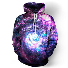 Load image into Gallery viewer, Space Galaxy Hoodies 3d Sweatshirts Men&amp;Women Hoodie Print Star Nebula Couple Tracksuit Autumn Winter Hooded Hoody Tops Clothing