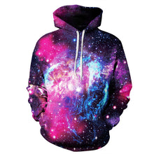 Load image into Gallery viewer, Space Galaxy Hoodies 3d Sweatshirts Men&amp;Women Hoodie Print Star Nebula Couple Tracksuit Autumn Winter Hooded Hoody Tops Clothing