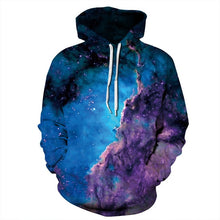 Load image into Gallery viewer, Space Galaxy Hoodies 3d Sweatshirts Men&amp;Women Hoodie Print Star Nebula Couple Tracksuit Autumn Winter Hooded Hoody Tops Clothing