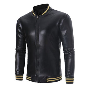 KH New Arrival Gold Bomber Jacket Coat Nightclub Shiny Hip Hop Casual Overcoat Fashion Slim Fit Zipper Baseball Jacket