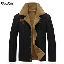 Load image into Gallery viewer, BOLUBAO Men Jacket Winter Military Bomber Jackets Jaqueta Masculina Coat Mens  Black Bomber Jacket Male