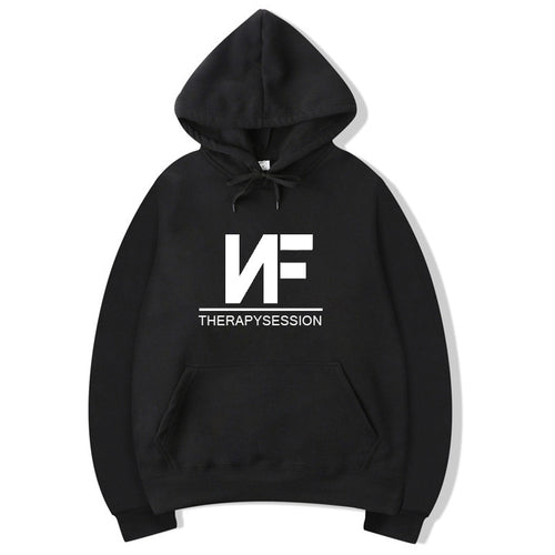 Vsenfo NF Therapy Session Hoodie Men Women Hip Hop Rapper Sweatshirt Pullover Fleece Autumn Winter Hoodies Street Style Hoody