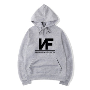 Vsenfo NF Therapy Session Hoodie Men Women Hip Hop Rapper Sweatshirt Pullover Fleece Autumn Winter Hoodies Street Style Hoody