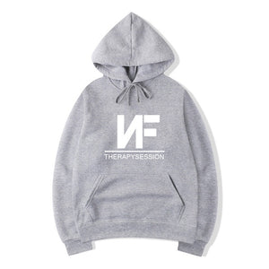 Vsenfo NF Therapy Session Hoodie Men Women Hip Hop Rapper Sweatshirt Pullover Fleece Autumn Winter Hoodies Street Style Hoody