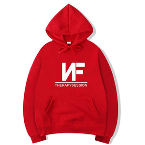 Vsenfo NF Therapy Session Hoodie Men Women Hip Hop Rapper Sweatshirt Pullover Fleece Autumn Winter Hoodies Street Style Hoody