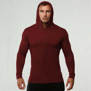 Men Bodybuilding Hoodies Sweatshirt Pullover Hip Hop Mens Clothing punisher Gyms Sportswear Cotton Workout Thin hoodie Hoody XXL