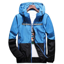 Load image into Gallery viewer, DIMUSI Spring Autumn Men&#39;s Jackets Hip Hop Jacket Windbreaker Hooded Casual Zipper Male Retro Vintage Streetwear Jackets,TA316